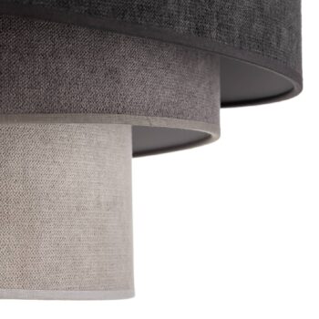 Stropné svietidlo Pastell Trio Ø 60 cm v 3 odtieňoch šedej