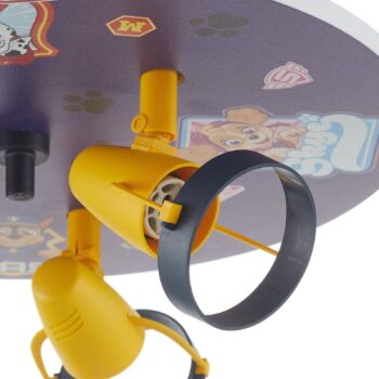Stropné svietidlo Paw Patrol s tromi reflektormi
