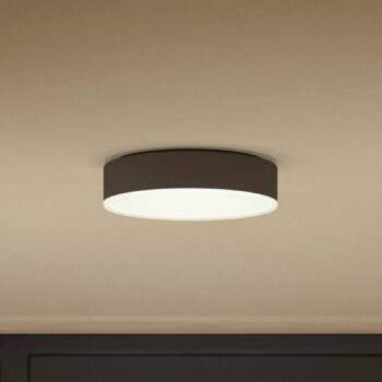 Stropné svietidlo Philips Hue Enrave LED 26,1 cm čierne