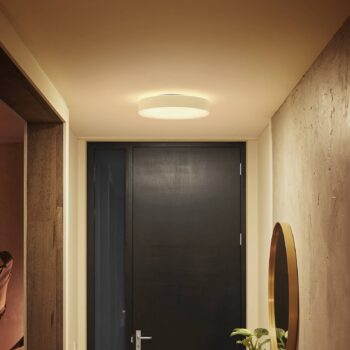 Stropné svietidlo Philips Hue Enrave LED 38,1 cm biele