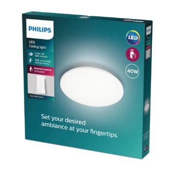 Stropné svietidlo Philips Izso Aio LED Ø 47 cm