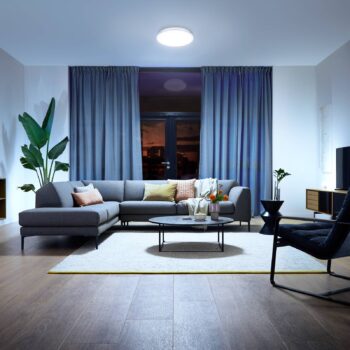 Stropné svietidlo Philips Wincel LED AIO CCT Ø 47,8 cm