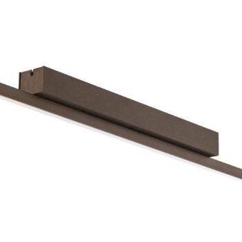 Stropné svietidlo Quitani Talon LED, eloxovaný bronz