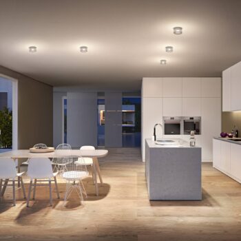 Stropné svietidlo Ribag Vior LED 2 700 K 40° biela