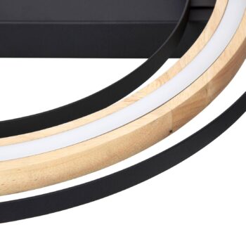 Stropné svietidlo Rilas LED, kruhové, Ø 56 cm