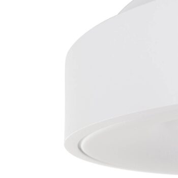 Stropné svietidlo Ringlede LED, 2 700 K, Ø 30 cm, biela, kov
