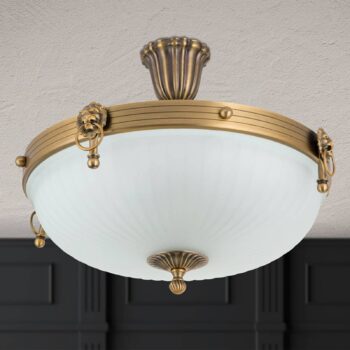 Stropné svietidlo Rocca s rozstupom, priemer 43 cm