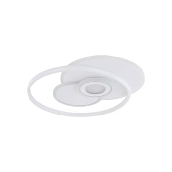 Stropné svietidlo Roderick LED, biele, dĺžka 54 cm, akryl, CCT