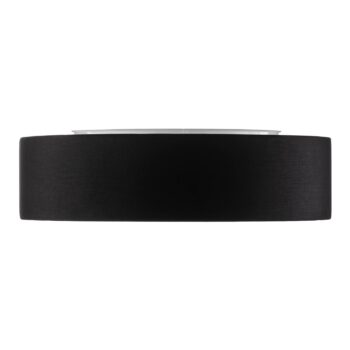 Stropné svietidlo Rondo, čierne, Ø 50 cm