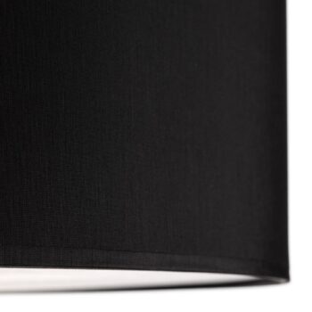 Stropné svietidlo Rondo s odstupom, tmavošedé Ø 60 cm