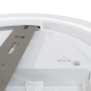 Stropné svietidlo Sauro LED, Ø 30 cm, biele