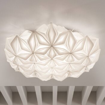 Stropné svietidlo Slamp La Vie L, šírka 71 cm, biele