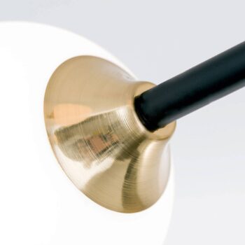 Stropné svietidlo Snowwhite so sútyčím 6pl. čierna