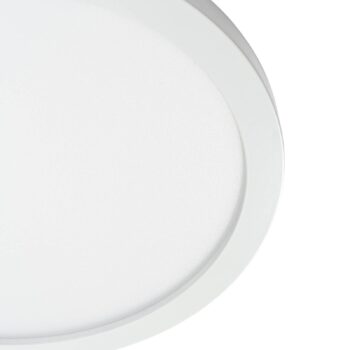 Stropné svietidlo Solvie LED, biele, okrúhle, Ø 30 cm