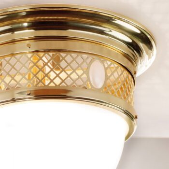 Stropné svietidlo Stará Viedeň 39 cm mosadz