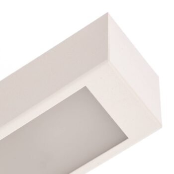Stropné svietidlo Straight biele 62 cm