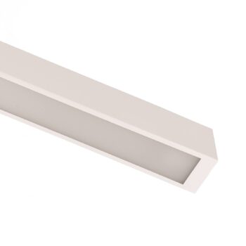 Stropné svietidlo Straight biele 62 cm
