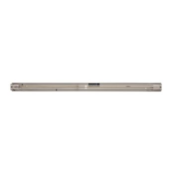 Stropné svietidlo Straight, biele, 92 cm, kov, plast
