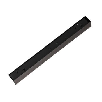 Stropné svietidlo Straight čierne 62 cm