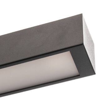 Stropné svietidlo Straight grafit 62 cm