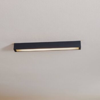 Stropné svietidlo Straight grafit 62 cm