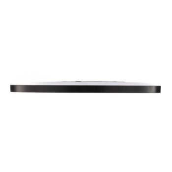 Stropné svietidlo Tuco LED, stmievateľné, čierne, plast, Ø 30 cm
