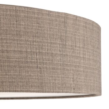 Stropné svietidlo Turda, Ø 78 cm, sivá