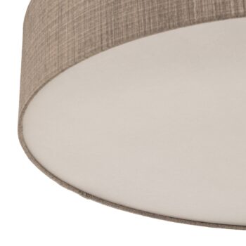 Stropné svietidlo Turda, Ø 78 cm, sivá