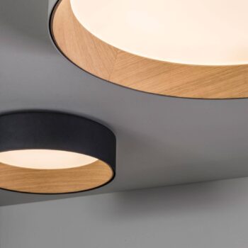 Stropné svietidlo Vibia Duo 4870 LED, sivé