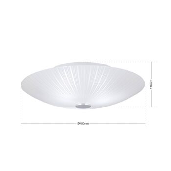 Stropné svietidlo Vindira Ø 40 cm