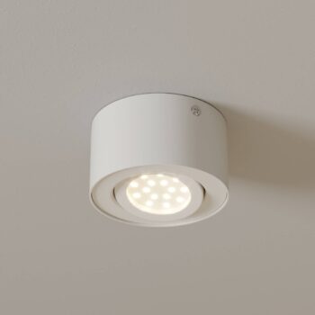 Stropné trubicové LED reflektory, biele