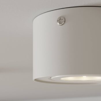 Stropné trubicové LED reflektory, biele