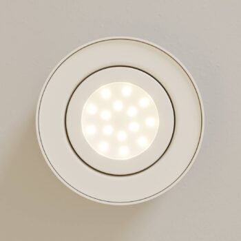 Stropné trubicové LED reflektory, biele
