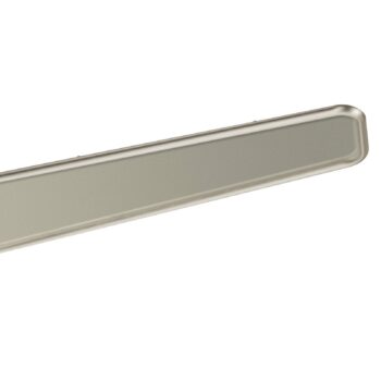 Stropný LED ventilátor Xety, nikel/krémová