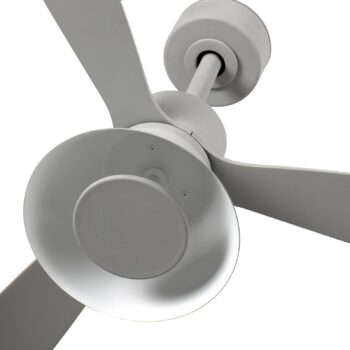 Stropný ventilátor Amelia Cone, LED svietidlo sivá