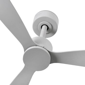 Stropný ventilátor Amelia, motor DC 3 lopatky sivá