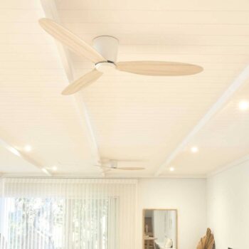 Stropný ventilátor Beacon Airfusion Radar dub Ø 106 cm tichý