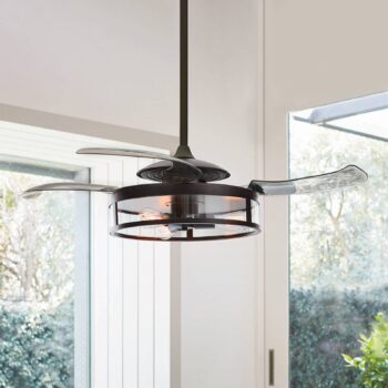 Stropný ventilátor Beacon Fanaway Classic light black silent