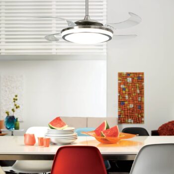 Stropný ventilátor Beacon LED Fanaway Evo 1, tichý, 121 cm