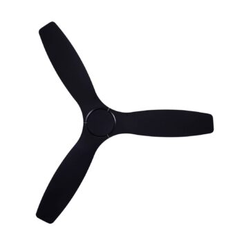 Stropný ventilátor Beacon Moto, čierny, Ø 132 cm, tichý