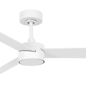 Stropný ventilátor Beacon s osvetlením Climate IV, biely, tichý