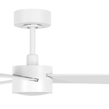 Stropný ventilátor Beacon s osvetlením Climate IV, biely, tichý