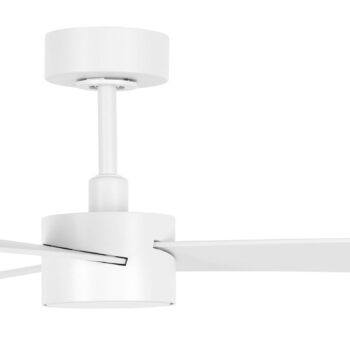 Stropný ventilátor Beacon s osvetlením Climate IV, biely, tichý