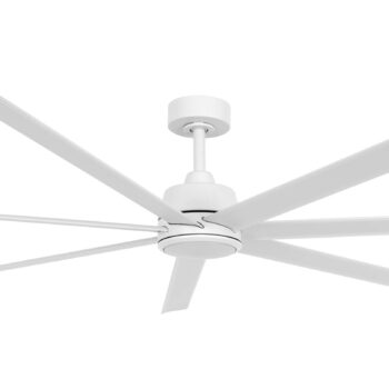 Stropný ventilátor Beacon so svetlom Atlanta biely DC tichý