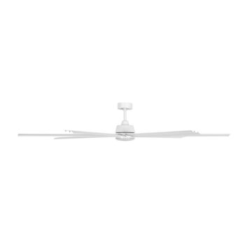 Stropný ventilátor Beacon so svetlom Atlanta biely DC tichý