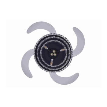 Stropný ventilátor Beacon so svetlom Fanaway Veil black silent