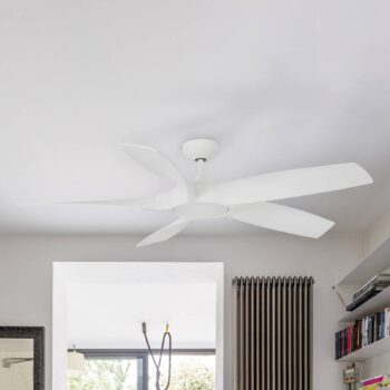 Stropný ventilátor Cocos L, LED svietidlo DC biela