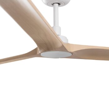 Stropný ventilátor Heywood M DC biela/drevo svetlá