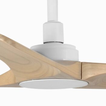Stropný ventilátor Heywood S DC biela/drevo svetlá