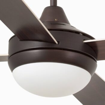 Stropný ventilátor Icaria L so svetlohnedou/mahagónovou farbou